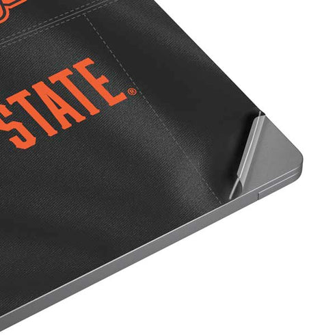 Oklahoma State University Black Jersey Universal Laptop 16in (13 x 9.4in) Skin